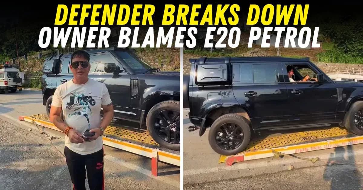 Land Rover Defender Fuel Pump Failure: Is E20 Petrol Damaging Luxury Cars in India?
